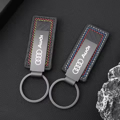 Zinc Alloy Keyring 3 Colors Sport Metal Keyring Pendant For Audi A1 A4 A5 A6 A7 A8 B6 B7 B8 B9 TT TT