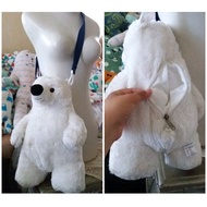 Original Baskin Robbins Bear Doll Bag/ Doll Bag/ Bear Doll Bag Sling Bag