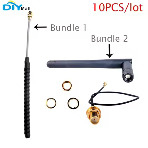 10PCS 868MHz/915MHz FPC LoRa Antenna 1.13 Interface for ESP32 LoRa32-V3/LoRa32u4 II Board