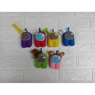 GANTUNGAN Among us viral keychain doll