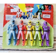 Blister of 5 small superhero brothers made in Vietnam