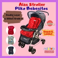 (T)erpopule(R) Alas Bantal Stroller Bayi Pliko Bebesitos Strollerpad