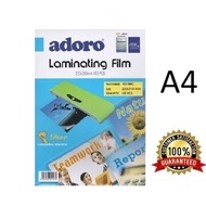 (222mm X 310mm) A4 ADORO Laminate Paper Laminate Paper Laminate Film Laminate Film Laminate Film Pla