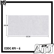 Wallpaper dinding VINYL Marble 30 x 60 cm / Lantai Granit Stiker kaca