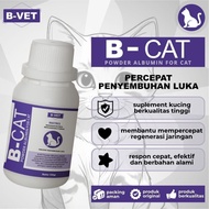 B-CAT POWDER ALBUMIN - FOOD POWDER SUPPLEMENT HELPS HEAL CAT WOUNDS