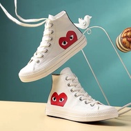 OEM Converse CDG Rei Kawakubo PLAY Love Joint 1970S Low Top Canvas Shoes Women And men 069