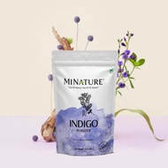 Mi Nature Indigo Leaf Powder 227g Pure Herbal Tint for Dark Hair Color