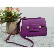 Authentic Vera Wang violet purple sling bag