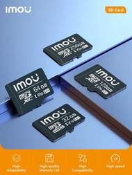 Imou Micro SDXC V30 TF 卡記憶卡，32GB/64GB/128GB/256GB，高速高適應性高相容性記憶卡，適用於手機/相機/顯示器/無人機/監控
