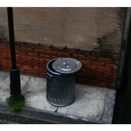 3D Receh Trash Can 7 1 Diorama Trash Can Hobby Japan HJ Mini GT Kyosho Inno MiniatureMiniGT Mini GT 