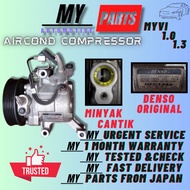 Toyota Passo/Perodua Myvi 1.3/1.0 (2005 - 2011) Aircond Compressor Pump For 1KR/K3 1.3CC / 1.0CC Use