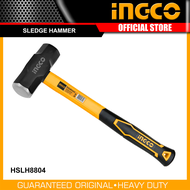 INGCO ค้อนปอนด์ 3 ปอนด์ รุ่น นาด 2 LB (HSLH8802) / 3 LB (HSLH8803) / 4 LB (HSLH8804)  ( 3LB Sledge Hammer with Drop-forged Hammer Head )
