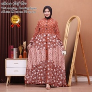 gamis twill ori kancing | gamis twill ld 110 | gamis batik pekalongan - 08