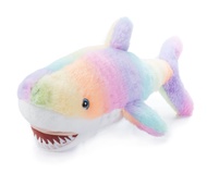 Shark Stuffed Animal Plushie, Ombrez Ocean Animals, Rainbow Shark Plush Toy 19 inches