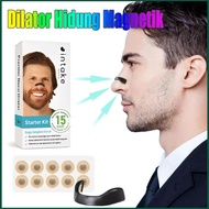 Nasal Dilator / Magnetic Nose Dilator / Breathable Magnetic nose strip, 15 count beginner Kit with c