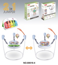 【Baby】จั้มเปอร์เด็ก จั้มเปอร์เก้าอี้กิจกรรม 360 องศากระโดดมีเสียง มีไฟ หมุนได้ 360 องศา เก้าอี้หัดเด