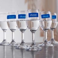 Set of 6 Ocean Glass Cups Capacity 30ml -60 ml [Return Commitment If Broken]