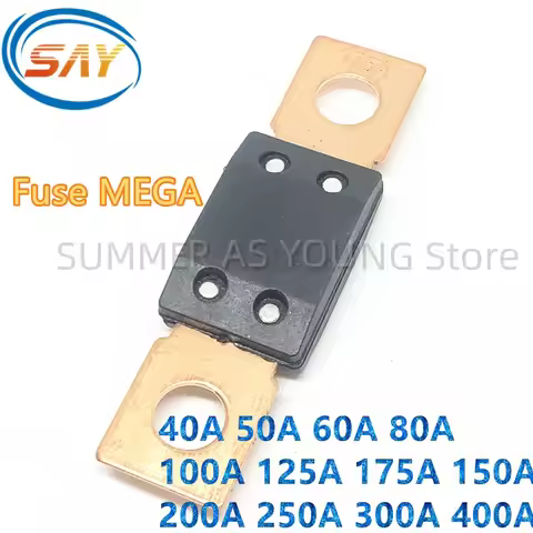 LITTEL FUSE 1PCS ANL Car Fuse MEGA Bolt-on Fuse Blow A Fuse Blade Fuse 40A 50A 60A 80A 100A 125A 175