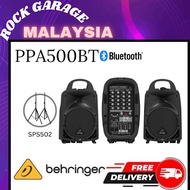 Behringer Europort PPA500BT Portable PA System Set With Speaker Stand ( PPA-500BT / PPA 500BT )