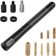 Antena Pendek Kereta Gentian Karbon, Antena Bilet Radio Kenderaan Bendera Amerika 4.7 inci dengan 2S