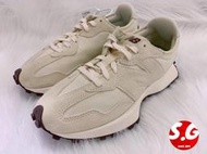 S.G NEW BALANCE 327 WS327FB 米色 海鹽白 奶茶色 女鞋 休閒鞋 運動鞋 NB