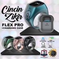 Ready Stock [Aluminium Alloy] Zikr Ring Flex Pro + Charging Case Cincin Zikir IQibla Zikir Ring Cinc