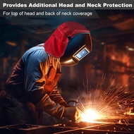 [LYH Store] ExclusiveWelding Helmet Cover Helmet Extended Coverfor Welding Helmets  Welder Hat Prote