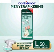CONFIDENCE Popok PEREKAT Dewasa L30 Adult Diapers Pampers Lansia Sekali Pakai L30 Confidence