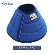 [Ababixa] Dog Cone Collar Prevent from Licking Soft Edge Anti Bite Lick Wound Protective Wound Dog C