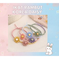 ACC Daisy hair tie/ daisy hair tie/ Scrunchie hair tie Daisy flower braid getah rambut
