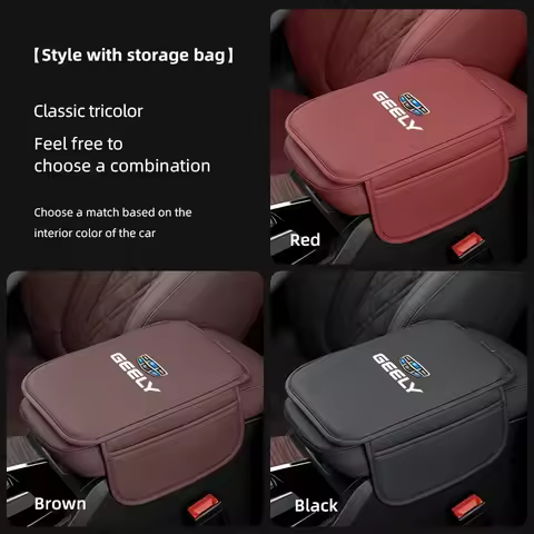 Comfortable Elbow Support Car Armrest Cushion for Geely Monjaro Atlas Coolray Emgrand Lynk & Co 01 0