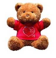 劉德華設計麥當勞熊啤啤熊仔毛公仔Teddy bear