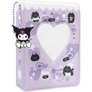 Pengikat Kad Foto Pemegang Kad Foto Kpop 3 Inci, Album Foto Mini Comel Album Kad Foto Pengikat Kpop 