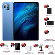 แท็บเล็ต ขนาด 10.1" Android 13 RAM 16GB + ROM 512GB (ขยาย TF 1TB) Dual SIM 5G /wifi 10000mAh Battery