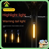 SUCHENSG Bike Light, Chargeable Bicycle Accessories Led Bike Tail Light, Durable Night Riding Lights Ultra Bright Running Water Pilot Lights Bicycle