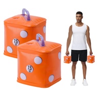 Deiris 3.5kg/5kg/7.5lb/10lb Dumbbell Kettlebell,Adjustable Free Weights,PortableTravel, Gym Fitness,