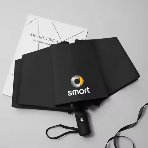 Car Automatic Umbrella Waterproof Windproof Folding Umbrella For Smart Fortwo 451 450 453 EQ Forfour