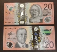 Australia 2019 20 Dollars collectible banknote UNC (P-64)