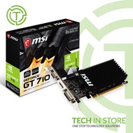 MSI GeForce GT 710 2GD3H LP VGA Card - 2GB DDR3