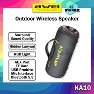 Awei KA10 Wireless Speaker RGB Outdoor Speaker Bass 60W Awei Bluetooth Speaker Portable Speaker