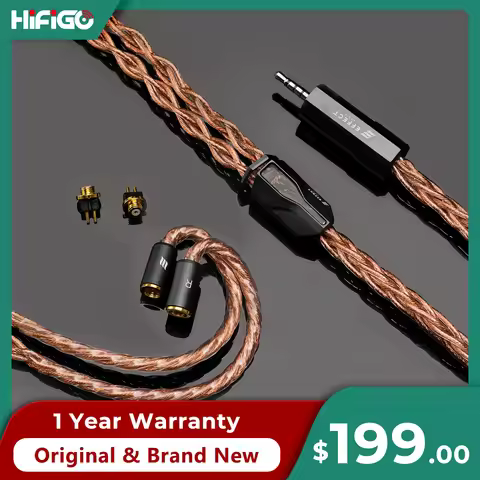 Effect Audio Signature Series II Ares S II 8 Wire Earphone Cable 2Pin 0.78 ConX Interchangeable Conn