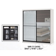 Almari Baju Almari Pakaian Wardrobe 8x8 kaki