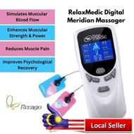 Rocago RelaxMedic Digital Meridian Massager Massage Urut Relax Pain Relief Muscle Strain Gadget