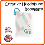 Creative Personality Headphone Bookmark Penanda Buku Alat Dengar Kreatif