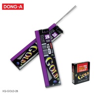 GOLD 2B DONG-A XQ-GOLD-2B Mechanical Pencil Lead (Pack Of 12 Tubes/1 Box Model 24 Fillings)
