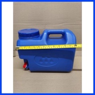 ∱ ✯ ♈ blue water jug W/faucet 2.5/5 gallon