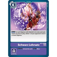 Digimon Card Code BT7-108 - Schwarz Lehrsatz - Option - Common