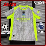 【G7ew7e11o】2025-2026 Manchester City Jersey Soccer Jerseys Football Jersey Men Shirt