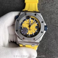 AP_ audemars_ Royal Oak Offshore international Series 15710 st Yellow Disc Diving Watch automatic chain machine core men 3120 watches 42 mm