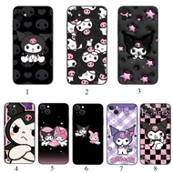 iPhone X XS 5 5s 6 6s Pplus 7 8 7 Plus 8 Plus SE 2016 A26 Kuromi Soft black phone case